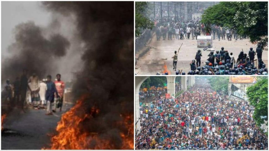 Bangladesh Unrest: At Least 32 Dead As Students Demand End To Job Quotas, Set Fire to State TV Network – Key Updates