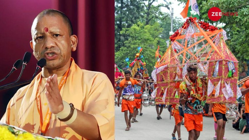 UP CM Yogi’s Controversial Kanwar Yatra Order For Eateries Faces Heat From BJP, Opposition