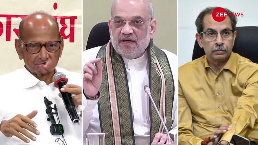 Uddhav Thackeray Is Leader Of ‘Aurangzeb Fan Club’; Sharad Pawar Is Corruption ‘Saragana’: Amit Shah In Maharashtra