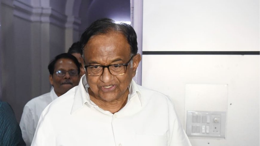 Chidambaram Takes Swipe At Centre For `Copying` Congress Ideas In Union Budget 2024