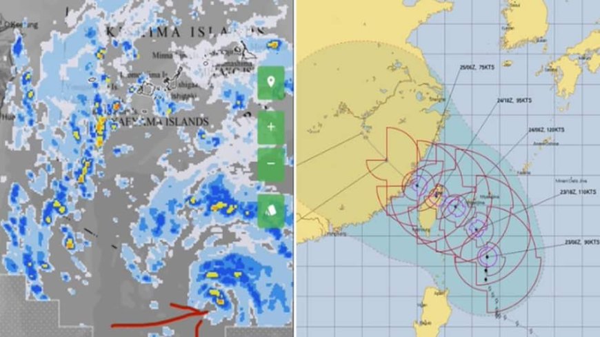 Taiwan's Air Force Cancels Drills As Typhoon Approaches; Naval And Land Exercises To Continue