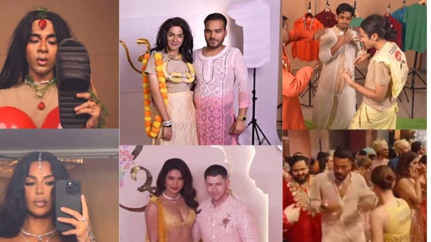 Influencer Recreates Budget Versions of Ambani’s Guests` Outfits; Netizens Find It Hilarious- Watch the Viral Video