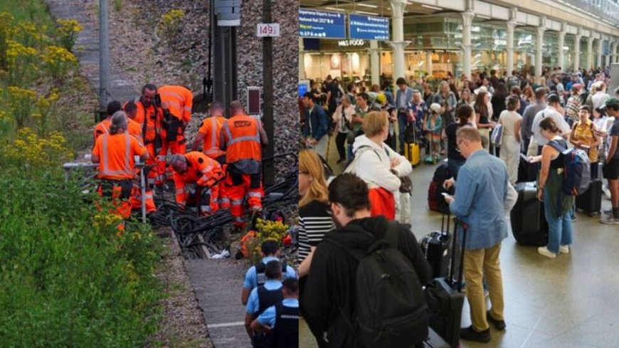 France High-Speed Train Network 'Sabotage' Attack: Over Eight Lakh Passengers Affected After Arson, Vandalism As 2024 Olympic Begins