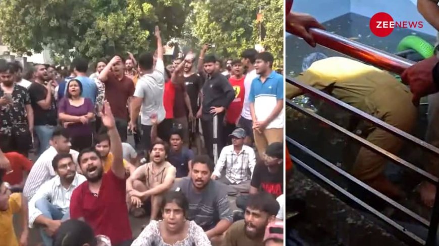 `Go Back...’: Protests Continue After 3 IAS Aspirants Killed In Delhi Coaching Basement Flood | Video