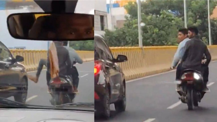 Bengaluru Police Arrests Bikers Attacking Moving Car; Disturbing Video Viral-Watch