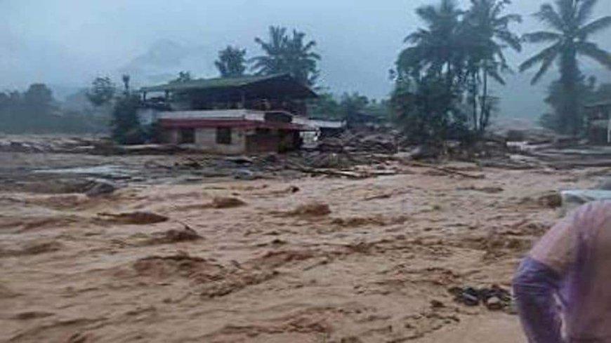 Wayanad Landslide Tragedy: 63 Dead, Hundreds Trapped as Heavy Rains Hinder Rescue Efforts; PM Modi and Rahul Gandhi Respond