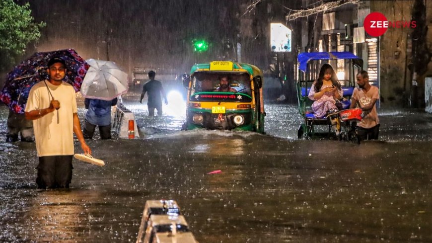 2 Dead, Schools Shut, Traffic Chaotic As Delhi On Red Alert After Heavy Rain | Latest Updates