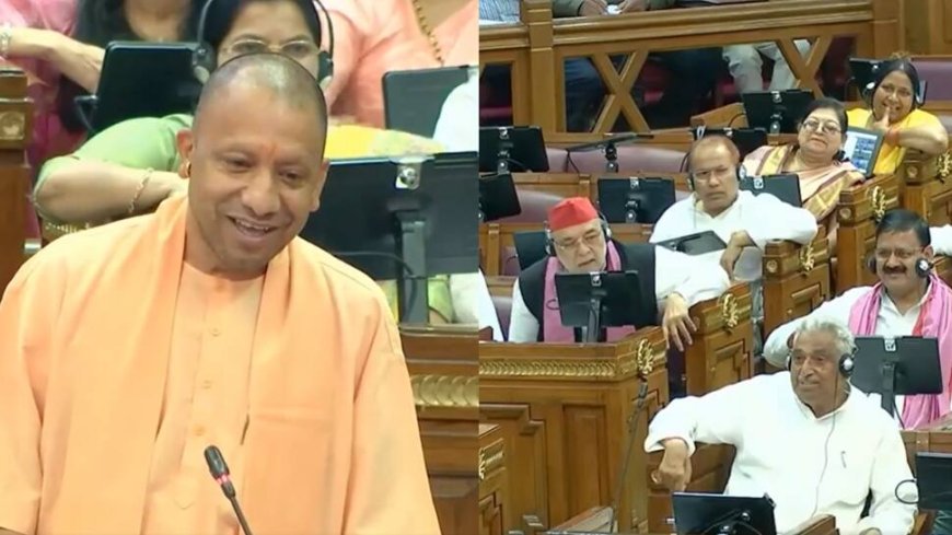 `Four Thugs...Khatakhat To Sapa-chat`: CM Yogi`s Fresh Dig At Samajwadi Party, Congress In UP Assembly