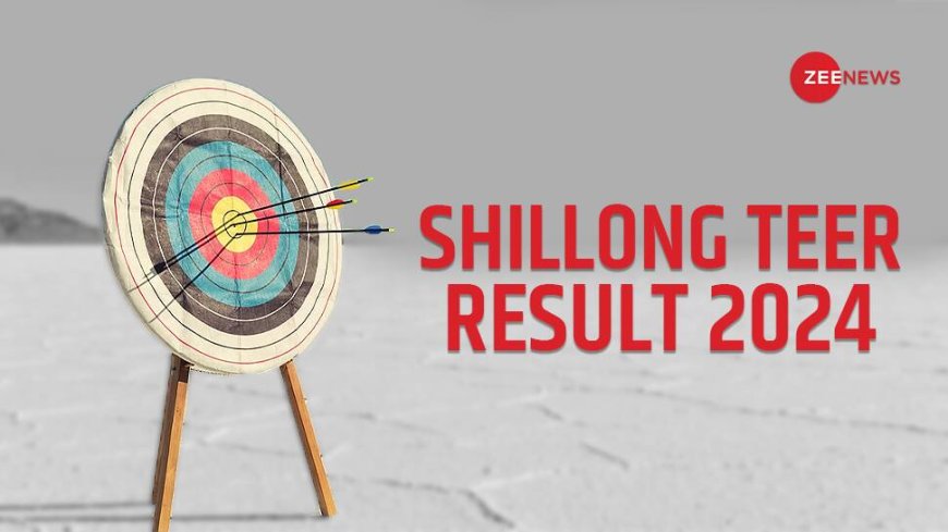 Shillong Teer Result TODAY 03.08.2024 (OUT): First And Second Round Saturday Lottery Result