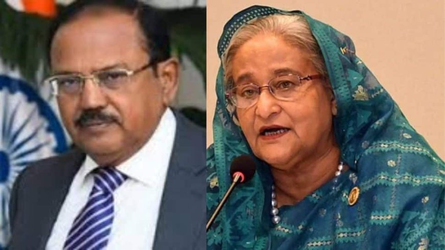 NSA Ajit Doval To Meet Sheikh Hasina at Hindon Airbase Amid Bangladesh Coup