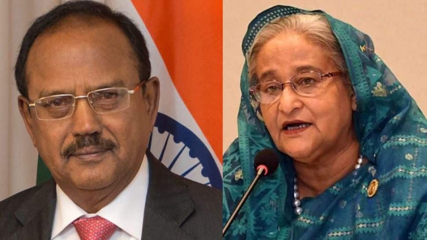 NSA Ajit Doval To Meet Ex-Bangladesh PM Sheikh Hasina At IAF`s Hindon Airbase Amid Military Coup