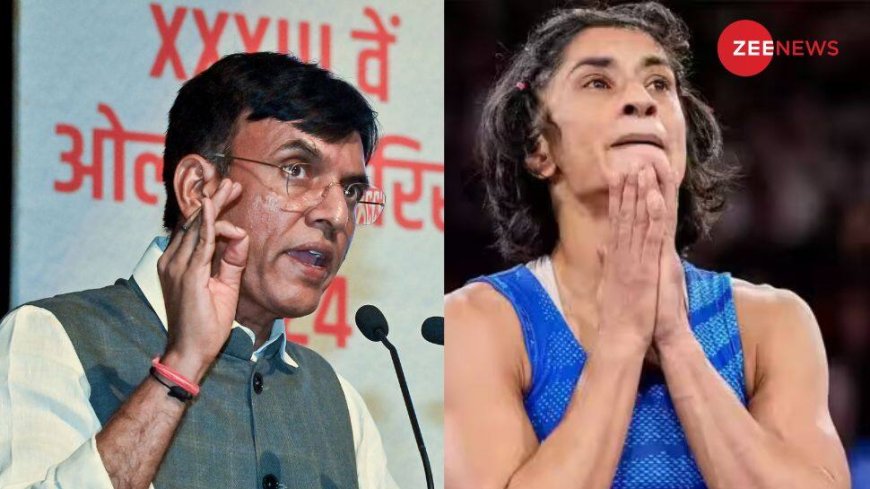 Vinesh Phogat`s Disqualification A Conspiracy? Opposition Slams Modi Government; Sports Minister Responds