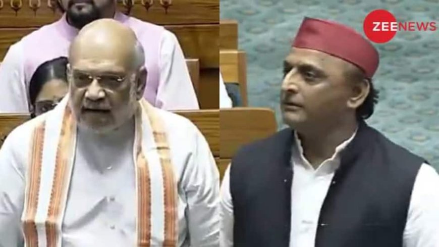 `Aap Gol Mol Baatein Nahi...`: Amit Shah As Akhilesh Yadav Calls Waqf Amendment Bill A `Political Move` In Lok Sabha