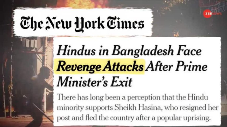 DNA Exclusive: Exposing Western Media’s Double Standards On Hindu Persecution In Bangladesh