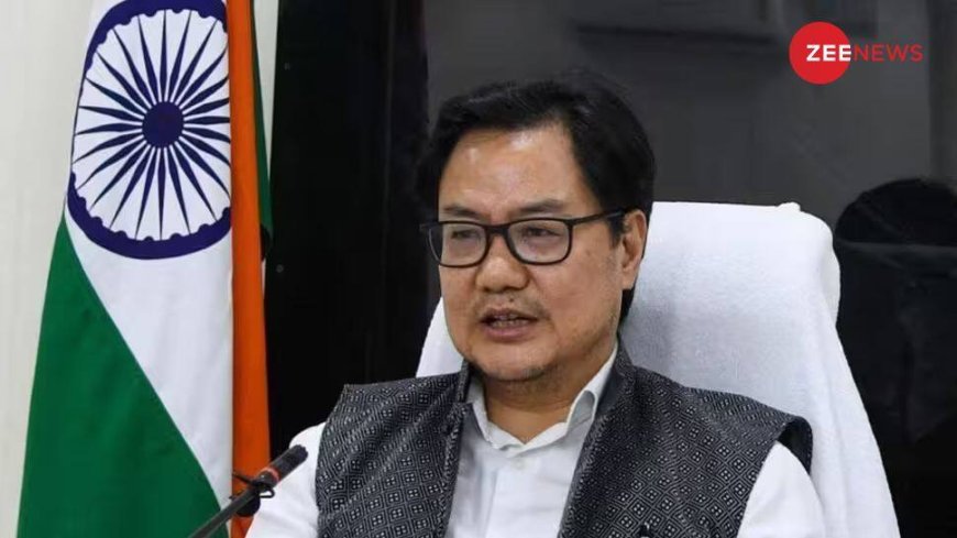 `Parliament Saw Good Business Transactions In Both Houses`: Union Minister Kiren Rijiju