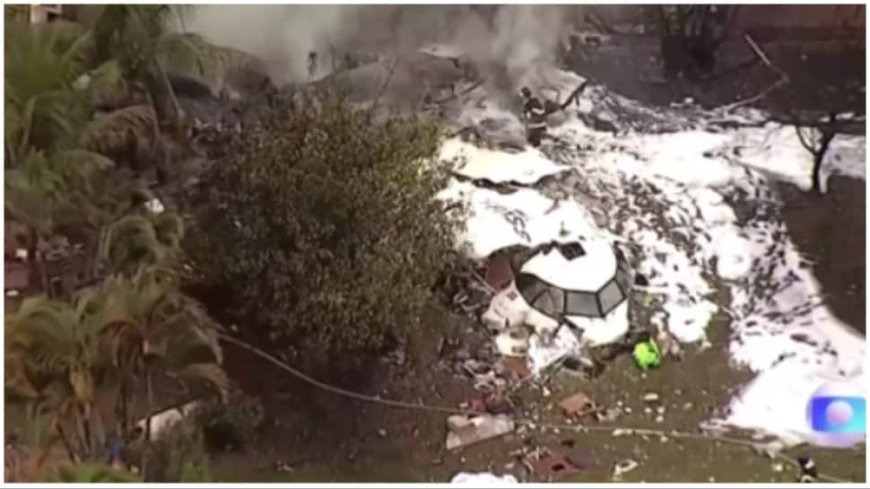 61 Dead As Plane Crashes In Brazil; No Survivors Reported