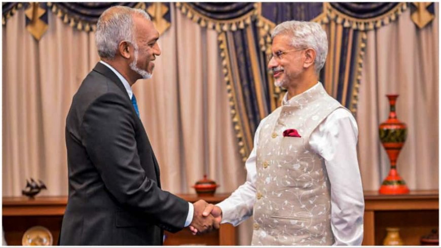 EAM Jaishankar Meets Maldivian President Muizzu As India Aims To Reboot Bilateral Relations