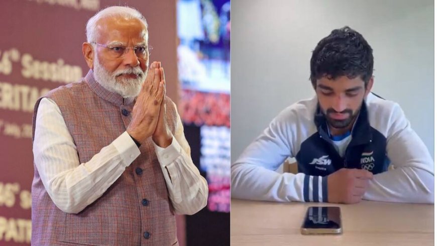 ‘Whether Gold, Silver Or Bronze...’: PM Modi Congratulates Aman Sehrawat For Paris Olympics Win | Video