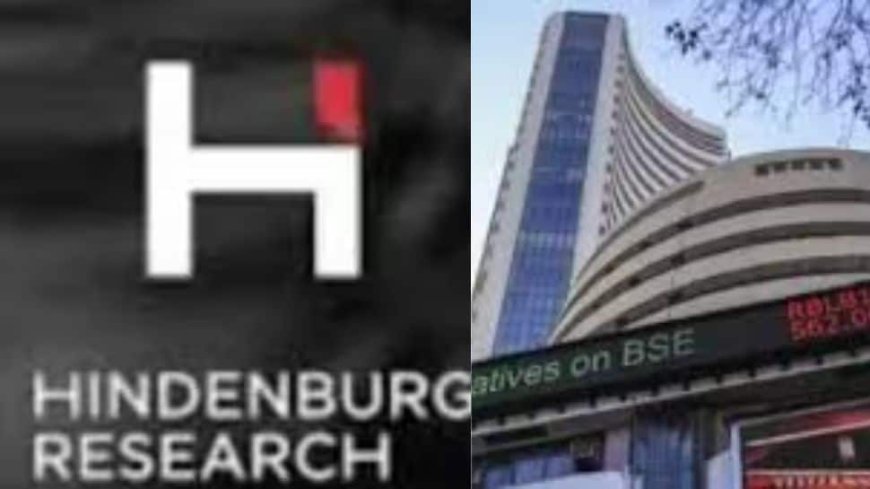 Share Market Crash Ahead? Hindenburg Report Reveals SEBI Chief's Alleged Role in Adani Scandal