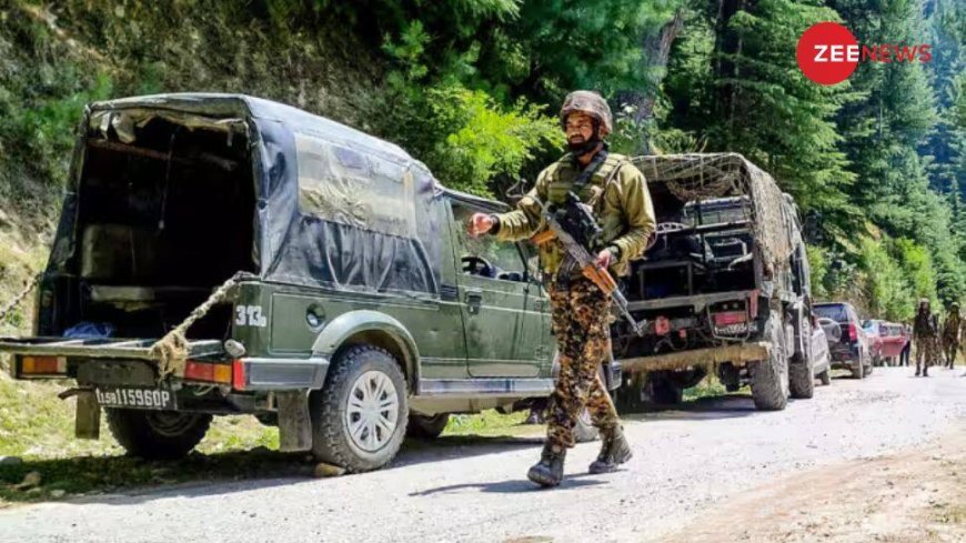 Search Operation Underway In Anantnag Forests Following Encounter In Jammu And Kashmir