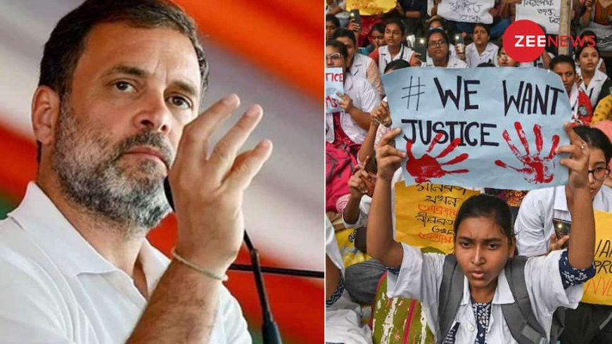 Kolkata Doctor`s Rape Case: Rahul Gandhi Reacts To Heinous Murder, Says...