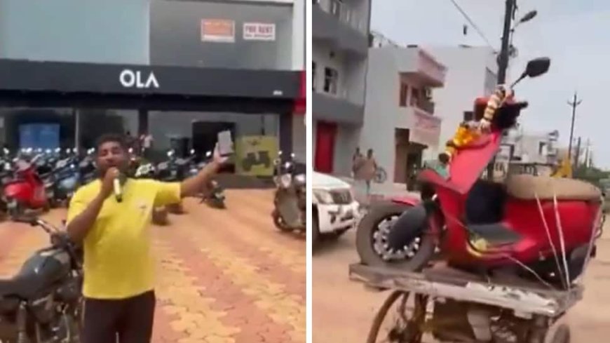 "Lut Gye Hum Ola (Scooter) Le kar", Customer's Unique Protest Video Goes Viral - Watch