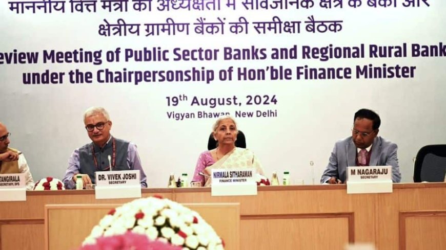 FM Nirmala Sitharaman Urges PSBs To Boost Deposits, Reviews Cybersecurity And Fraud Risks In Review Meeting