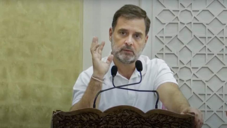 In J&K, Rahul Gandhi Sounds Poll Bugle, Says `Restoring Statehood Is Cong, INDIA Bloc`s Priority`