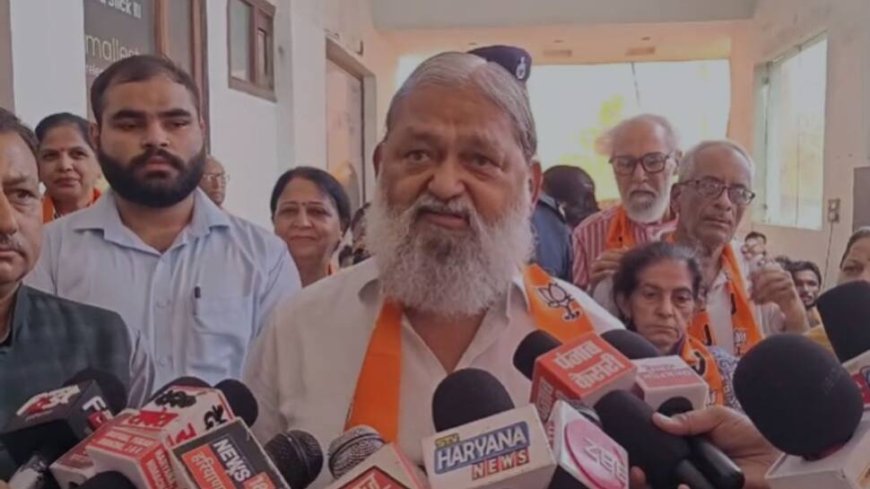 `Ready For Haryana Elections Anytime...`: Anil Vij Defends BJP`s Election Readiness Amid Opposition Criticism