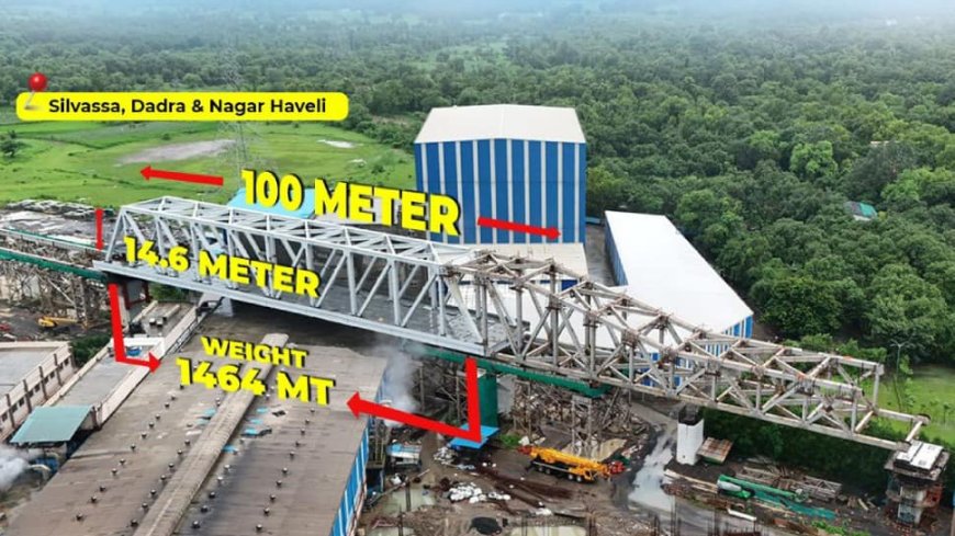 100 Metre Long Steel Bridge Launched In Dadra & Nagar Haveli For Bullet Train Project