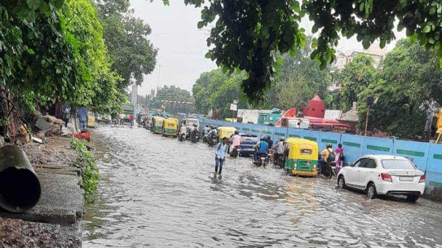 Delhi Traffic Advisory: Heavy Waterlogging After Overnight Rains; Check Routes To Avoid