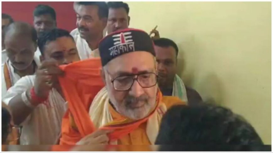 Man Arrested For Attempting To Manhandle Union Minister Giriraj Singh At Public Event In Bihar