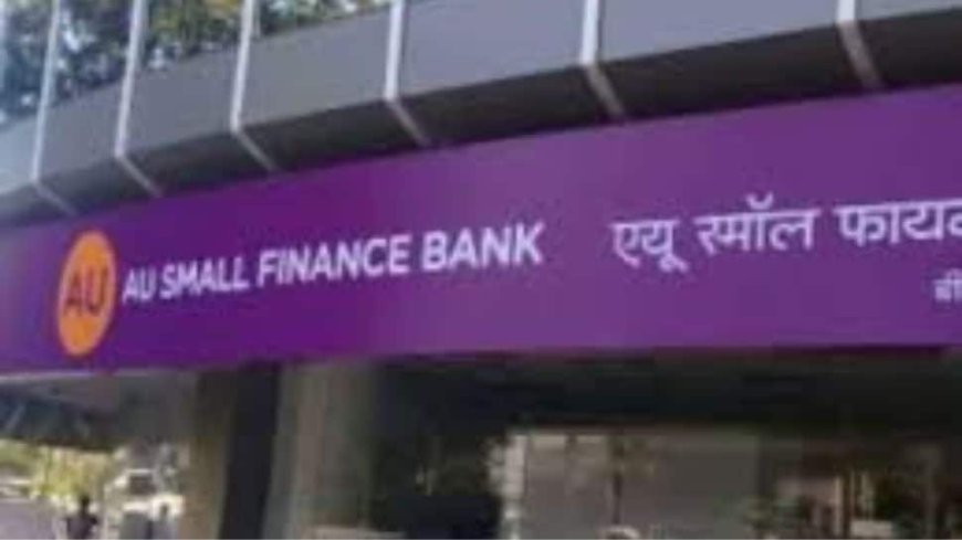 AU Small Finance Bank Submits Application To RBI For Universal Bank Licence