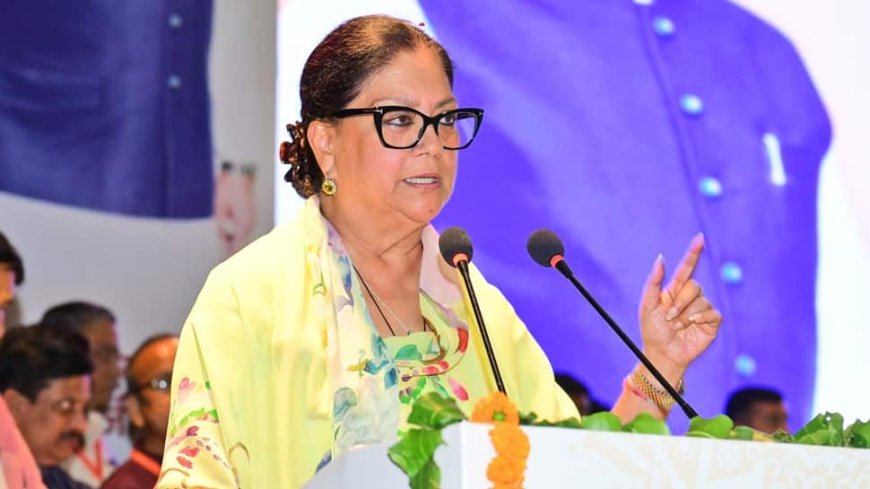 All Is Not Well In Rajasthan BJP? Vasundhara Raje`s Cryptic Remark Sparks Rumours