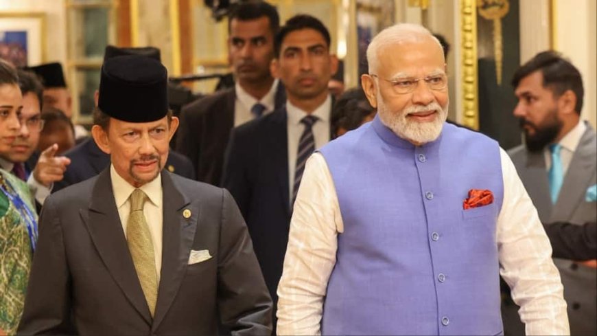 PM Modi Meets Sultan Of Brunei During 2-Day Visit, Discusses Bilateral Ties