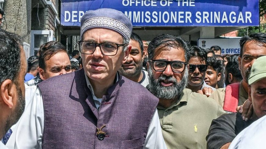 J&K Polls: Omar Abdullah Files Nominations From Two Seats, Counters Ram Madhav’s Allegations