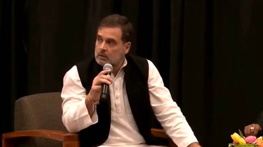 `Devta Doesn`t Mean God, Deity`: Rahul Gandhi Defines The Term In US; Watch Video