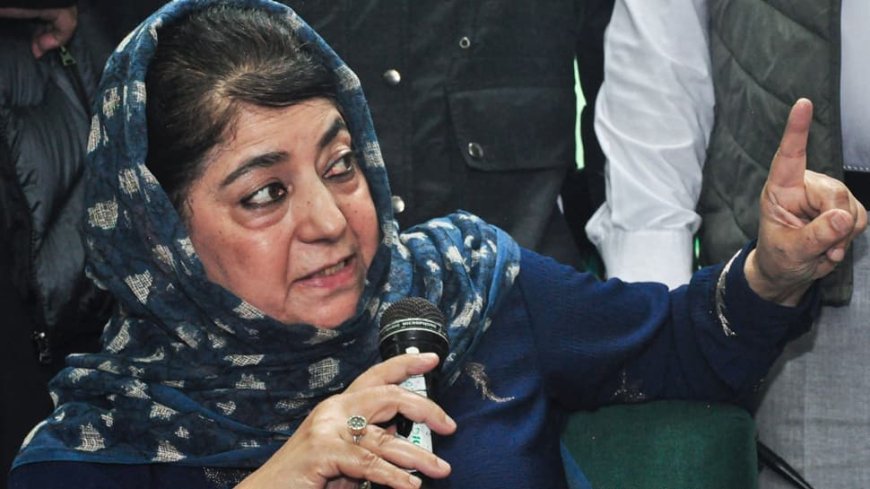 J&K Polls 2024: Er Rashid`s Party A `Proxy` To BJP, Alleges PDP Chief Mehbooba Mufti