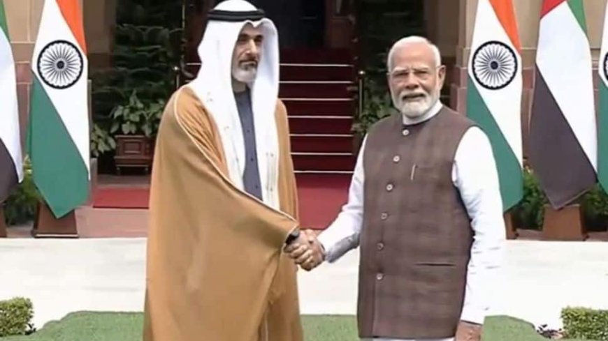 PM Modi And Abu Dhabi Crown Prince Hold Meeting To Strengthen Bilateral Relations