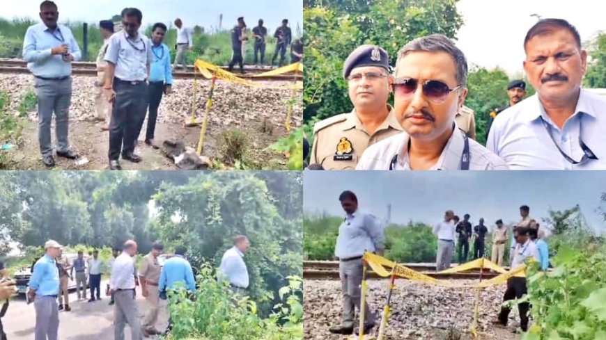 LPG Cylinder On Railway Tracks Leads To Train Collision In Kanpur; ATS Probes Possible Sabotage