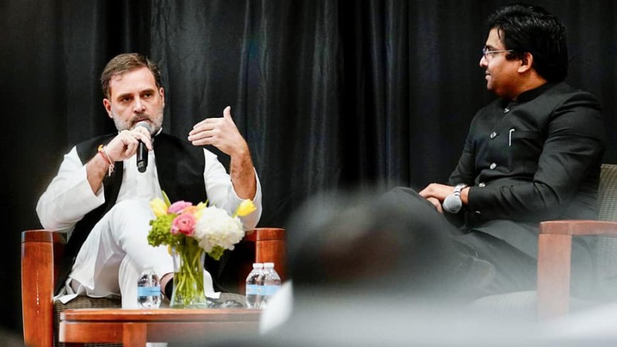 How BJP Reacted To Rahul Gandhi’s US Speech: ‘Black Spot On Democracy’; ‘Goes Abroad To...’