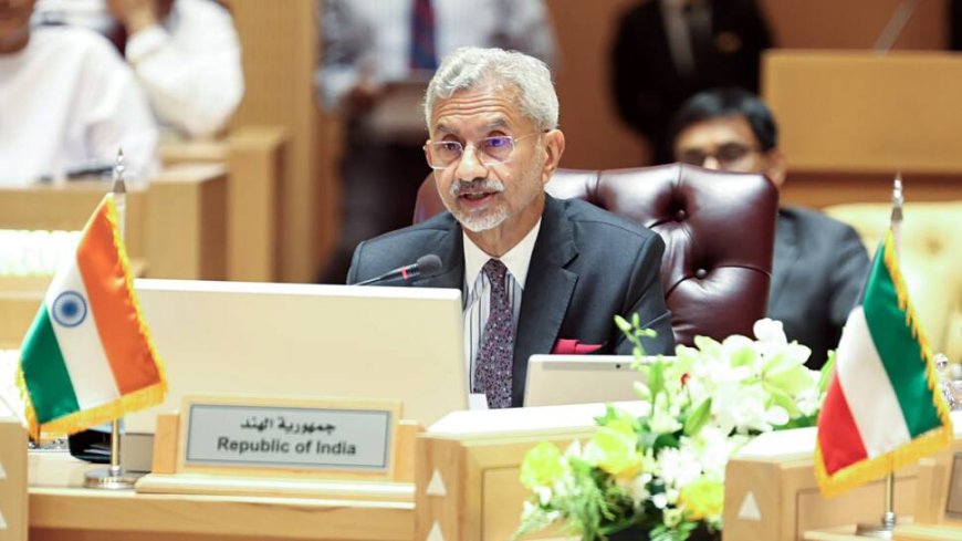 S. Jaishankar Calls For Immediate Israel-Palestine Ceasefire, Calls It India's 'Foremost Concern'