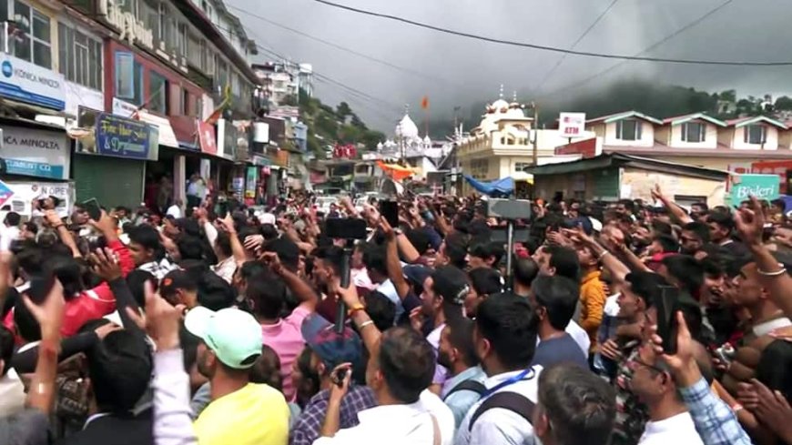 Shimla Protest: Police, Protestors Clash Over Sanjauli Mosque; Unrest Continues