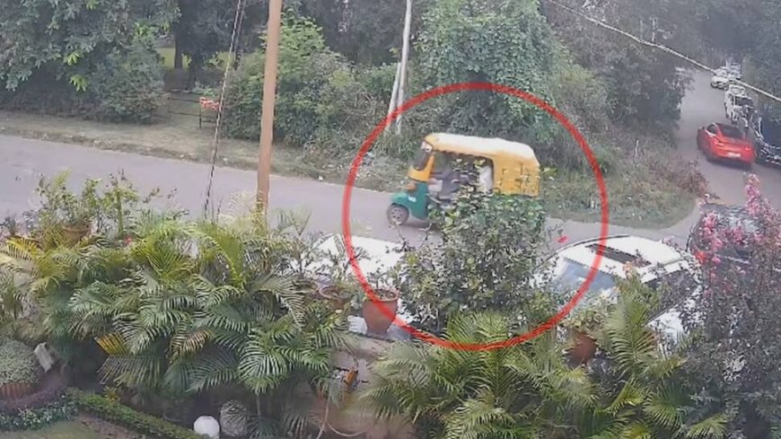 `Grenade` Lobbed On Ex-Cop`s House In Posh Chandigarh Locality, CCTV Captures Suspects Fleeing In Auto