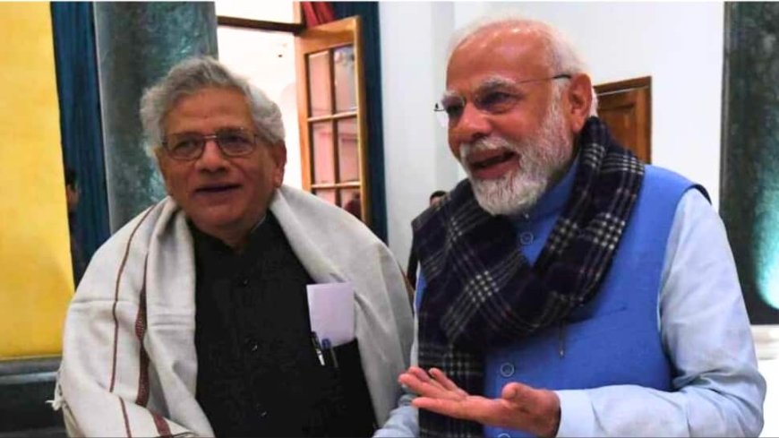 Sitaram Yechury`s Death: PM Modi, Prez Murmu, Other Leaders Mourn CPI (M) Stalwart`s Demise