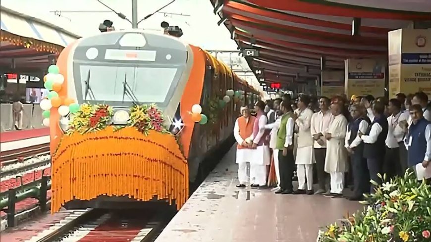 PM Modi Flagged Off Six Vande Bharat Trains Today At Jamshedpur; Check Routes