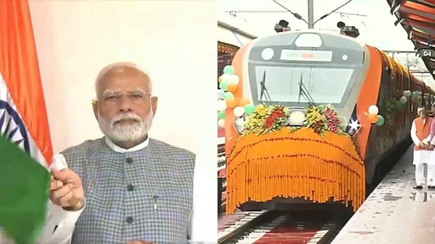 PM Modi Flagged Off Six Vande Bharat Trains Today; Check Routes