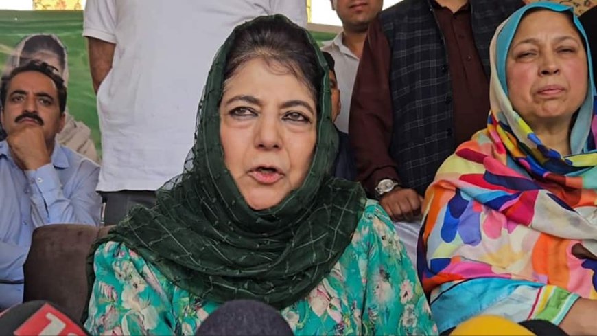 `We Will Fight For Solving Kashmir Issue`: Mehbooba Mufti Attacks Centre For No Polls In J&K For Decade