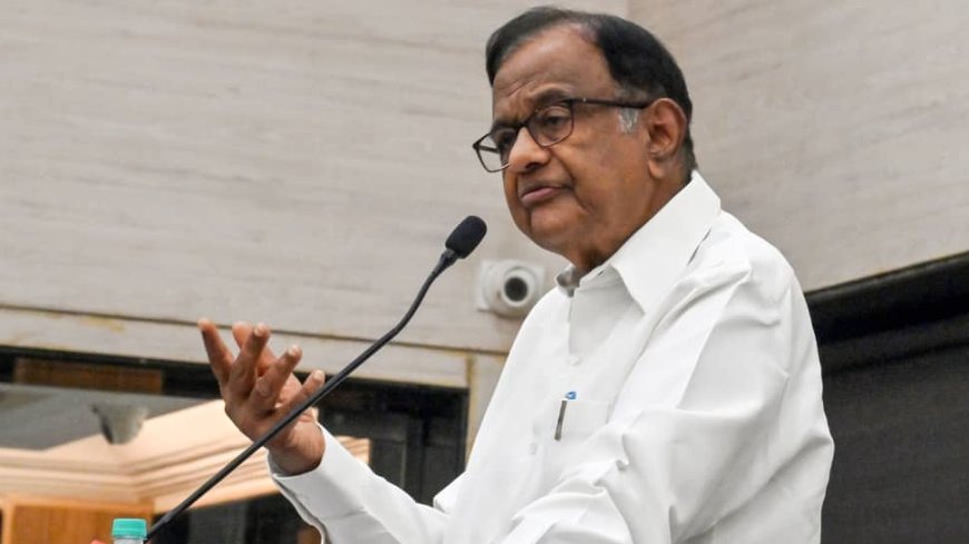 `Does Not Have Majority...`: Chidambaram Says `One Nation, One Election` Not Possible