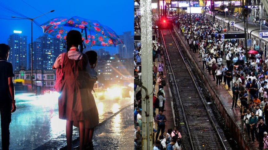 Heavy Rains Batter Mumbai; Schools Closed, Traffic Halted, And Flights Diverted | 10 Points